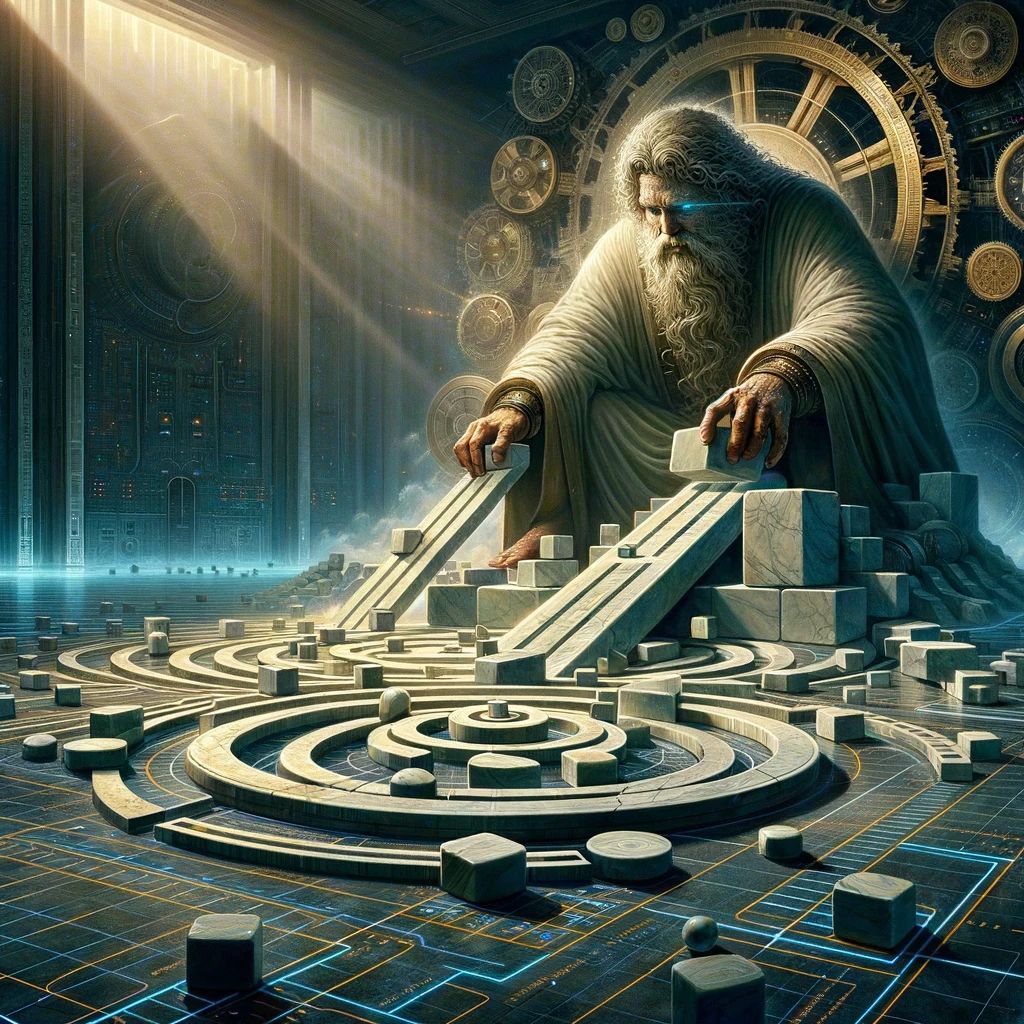 El Creador reordenando el mundo