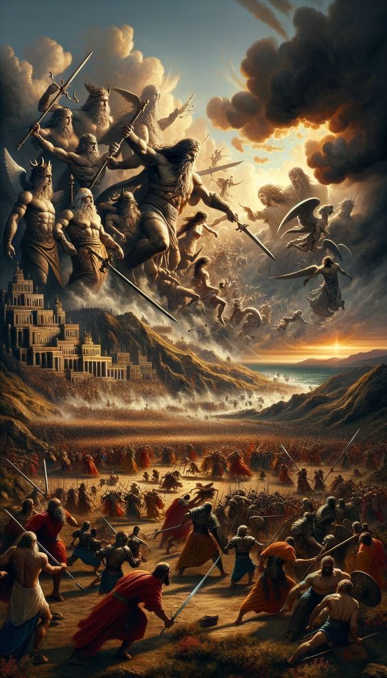 Batalla épica y juicio divino