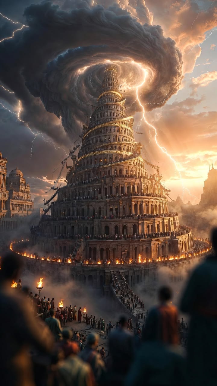 Tormenta cataclísmica sobre la civilización corrupta